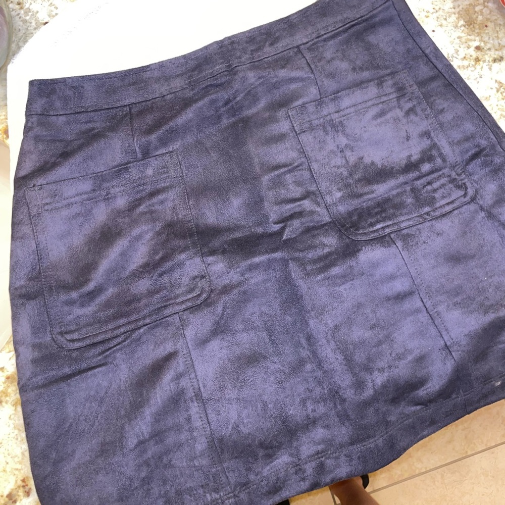 Old Navy Faux Suede Skirt